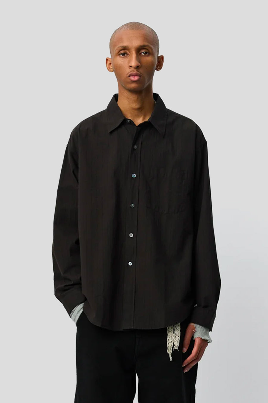 mfpen - CHEMISE EXECUTIVE MARRON FONCÉ - LE LABO STORE