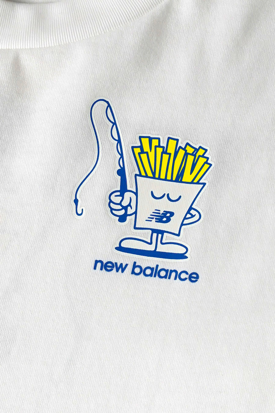 NEW BALANCE - T-SHIRTS FISH AND CHIPS WHITE - LE LABO STORE