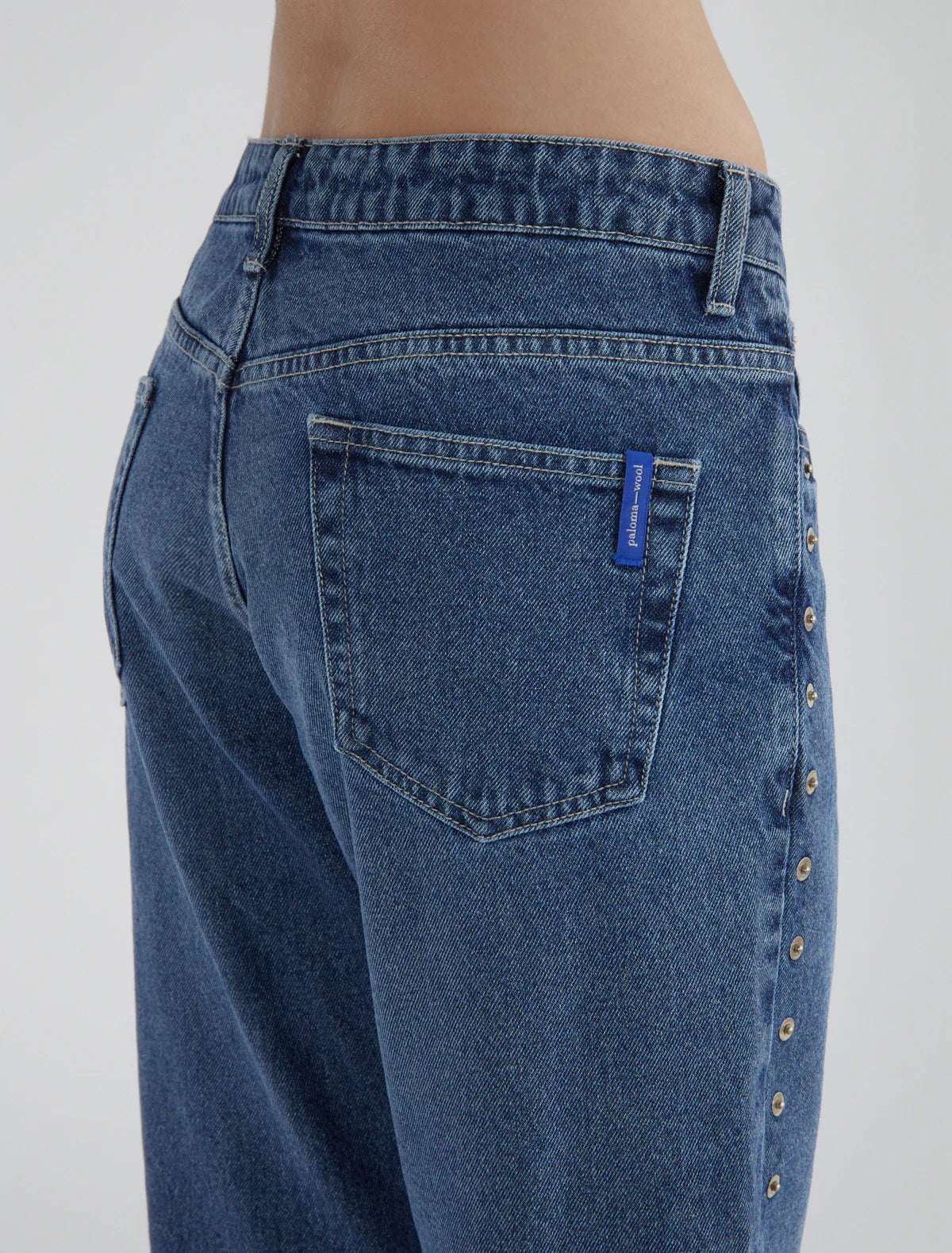 PALOMA WOOL - BLUE DENIM CROWD JEANS - LE LABO STORE