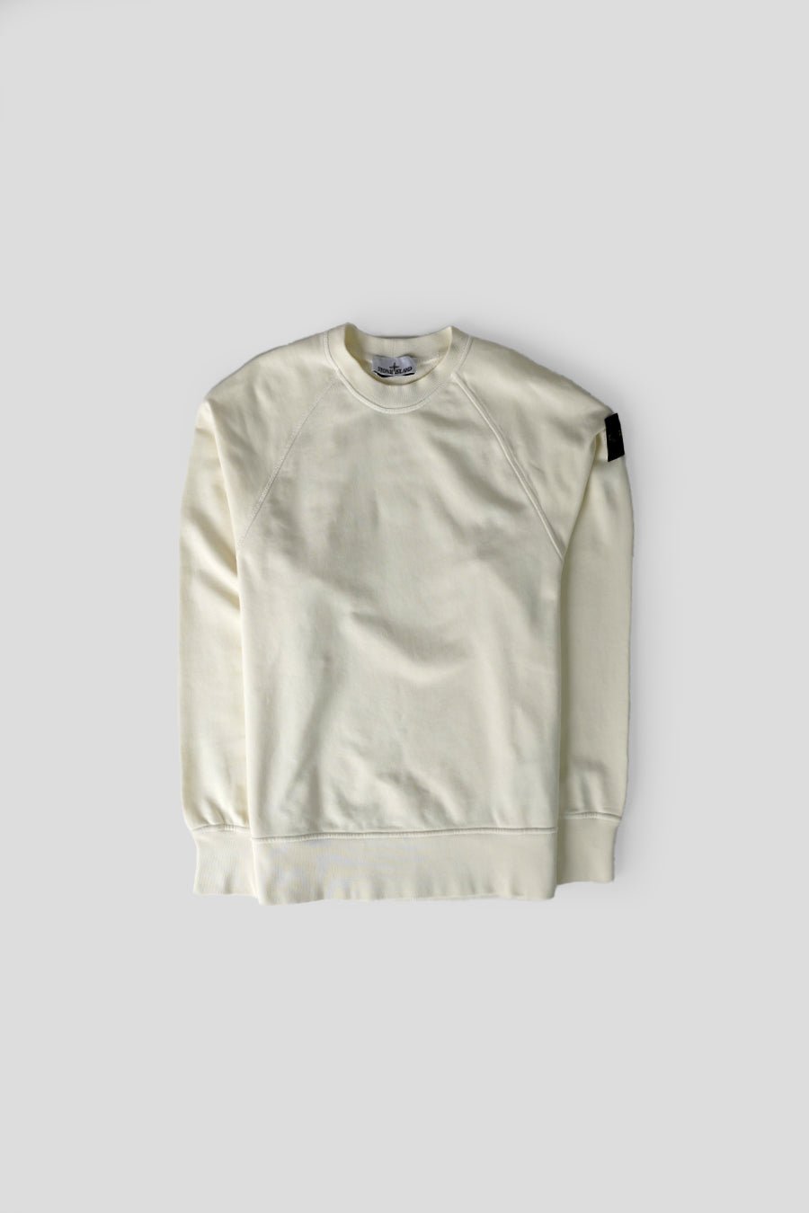 Stone Island - CREWNECK ORGANIC COTTON FLEECE IVOIRE - LE LABO STORE