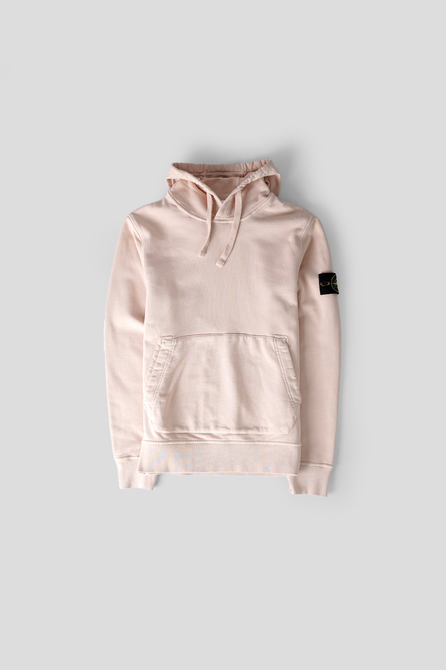 Stone Island - HOODIE ORGANIC COTTON FLEECE ROSE PÂLE - LE LABO STORE