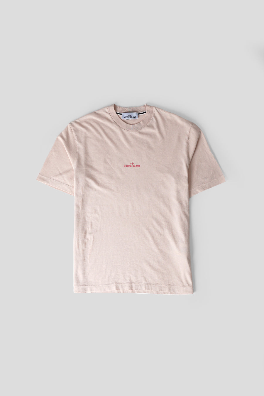 Stone Island - T-SHIRT COMPASS DESERT ROSE PÂLE - LE LABO STORE