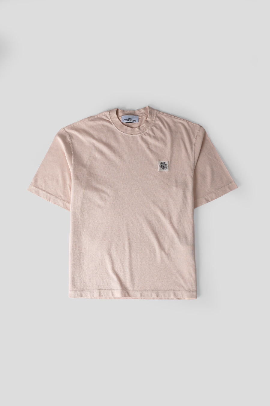 Stone Island - T-SHIRT COMPASS PATCH ROSE PÂLE - LE LABO STORE